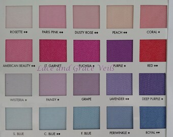 Illusion Tulle by the Yard - 56 Colors
