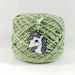White and Purple Unicorn Lobster Clasp Stitch Marker, Progress Keeper, Zipper Pull, Stitch Keeper, Dangle Charm
