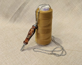Seam Ripper Necklace, Molten Metal Acrylic Seam Ripper
