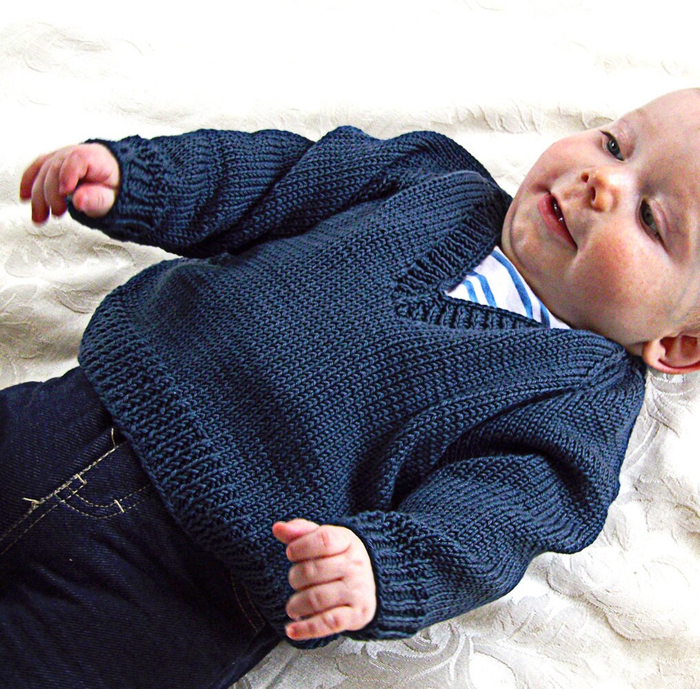 Baby Classic V Neck Sweater P039