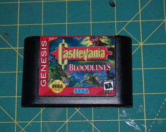 Castlevania Bloodlines! Sega Genesis Repro!
