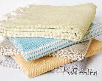 Turkish Towel, Peshtemal Beach Towel, Stripe Peshtemal, Turkish Bath Towel, bridesmaid gifts, Wholesale Towel, Turkish Towels, Fouta, icz