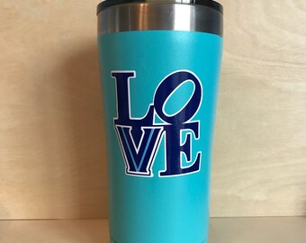 Villanova decal, Villanova tumbler, college decal, Villanova wildcats