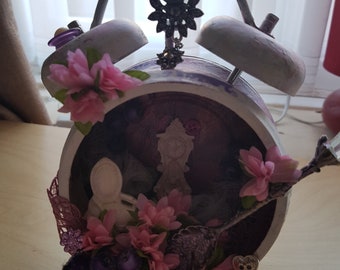 Altered Tim Holtz clock