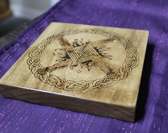 Goddess Brigid altar tile