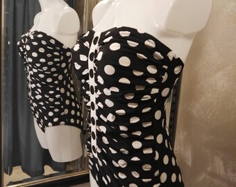 Great Polkadot swimsuit with big dots