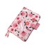 A5 A6 Cover for Hobonichi Cousin Planner, Organizer Faux Leather Notebook, Japanese Pink Floral Design, Unbranded