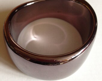 pewter look plastic retro style bangle