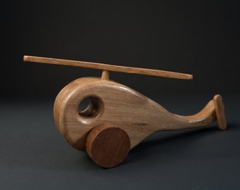 Wooden Toy Helicopter