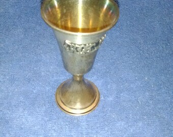 Silverplate Kiddush Cup - Judaica