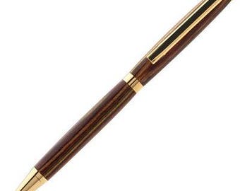 Hand Made Pens with Olive Wood from the Holy Land