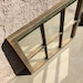 Distressed Green Picture frame with mirror