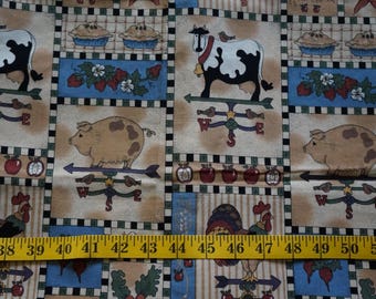 Heartland Squares Leslie Beck Weather Vanes - 1 yard