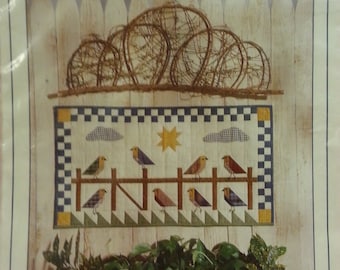 Four Corners - Birds of a Feather Quilt Pattern #9411 - Wall-Hanging 32" x 18"