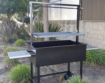 Santa Maria BBQ Grill Pit 36"x 20" RANCH HAND
