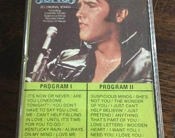 Elvis Love Songs Cassette Tape