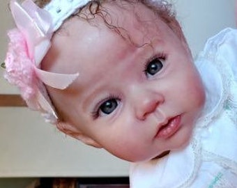 Adopted. Reborn Baby. RAVEN by Ping Lau. Custom Made to Order. Lifelike Girl Boy Doll. Down Payment Options Available. January 2019