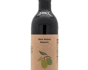 Black Walnut Dark Balsamic Vinegar, 12.6oz.