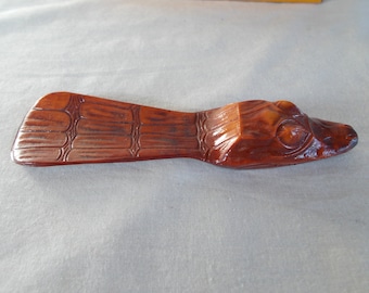 Vintage Florida Alligator Shoehorn //4