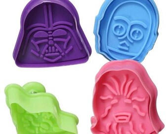 Bakell™ 4 Piece Impression Cutters - Cake Decorating & Crafting Tools from Bakell - Great for Star Wars themed Party
