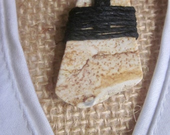 Picture Jasper Organic Pendant