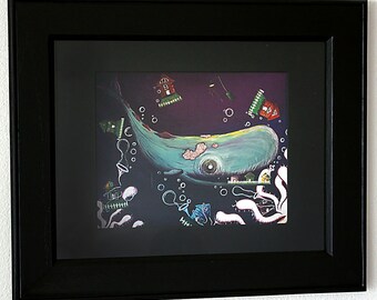 Salt Water Ticky Tacky, Framed Print