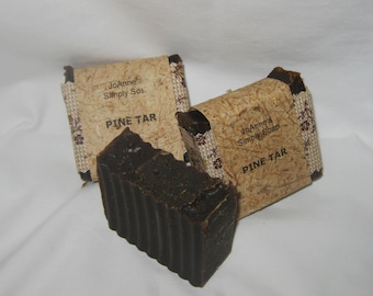 Hand Crafted Natural Pine Tar Soap
