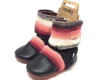 Nooks Design toddler booties, US Size 5.5 / 12-18m / 5" length