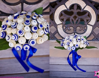 Sky's The Limit Bridal Button Bouquet