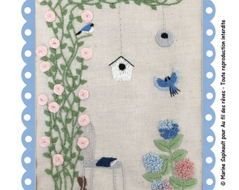 Traditional Embroidery Kit: read