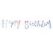 Bunting | Happy Birthday Banner | Birthday Sign | Iridescent Design Bunting | Birthday Bunting | Rainbow Party | Birthday Party | Banner