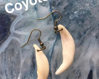 Animal Teeth Earrings