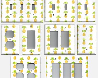 Pineapples Light Switchplates and Wall Outlet Covers Home Decor Lighting Accents Light Switch Cover