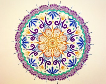 Mandala 11x14 Print