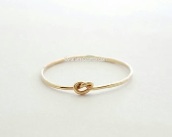 Thin Knot Ring 14k Gold Filled