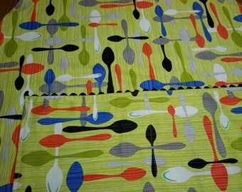 full apron, retro inspired, mid century mod