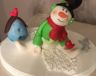 Cold Porcelain hand crafted Christmas Decoration
