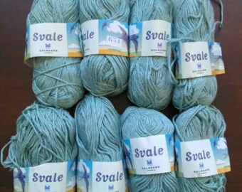 Dale Garn Svale Lot of 8 Skeins Destash