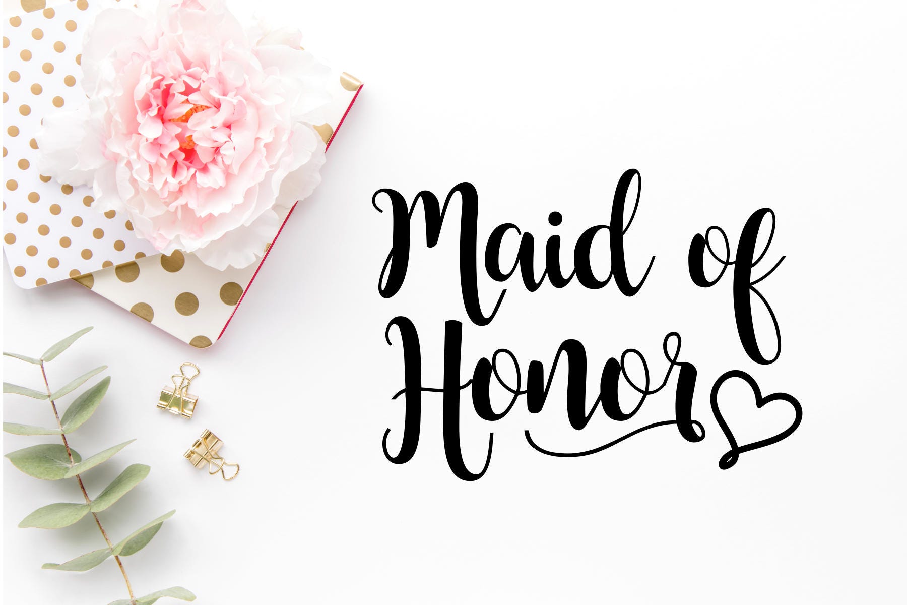 Free Free 193 Wedding Svg Files Maid Of Honor Svg SVG PNG EPS DXF File