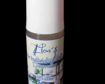 Bio Deodorant Roller Bourbon vanilla for men