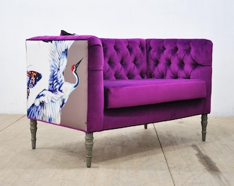 Loveseat - purple dream