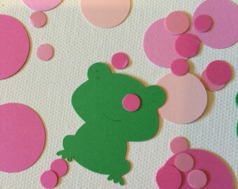 Princess Party Confetti, Princess and Frog Confetti, Pink Party, Princess Party Confetti, Frog Confetti, Girl Party, Princess Confetti