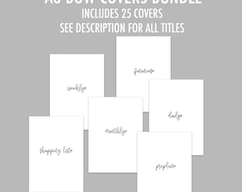 A6 TN Bow Cover Bundle - Includes 25 titles