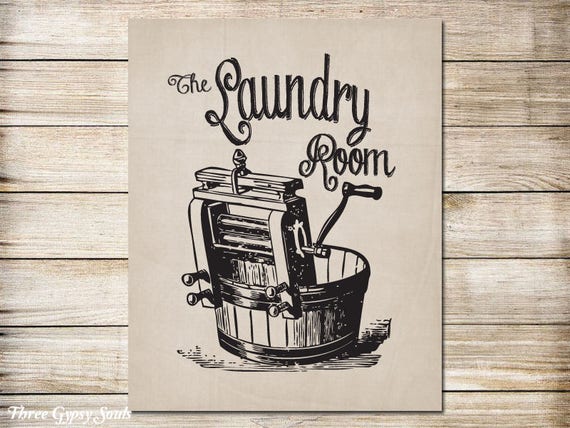 PRINTABLE ART Laundry Room Wall Decor Laundry Room Wall Art