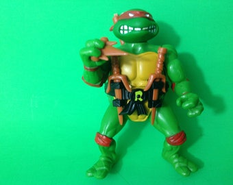 Vintage teenage mutant ninja turtle RAPHAEL soft head 1988