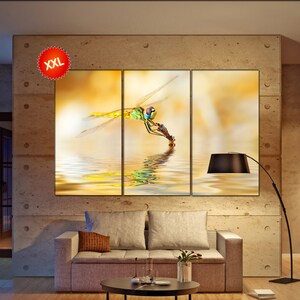 Dragonfly Canvas Wall Art Decoration Large Dragonfly Canvas Wall Art Decoration Large