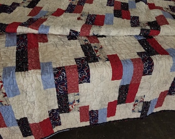 Texas Pride Lap Throw Quilt