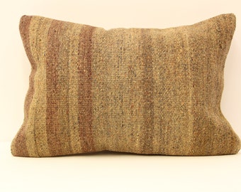kilim pillow cover.16x24 Turkish handmade decorative home design KA-20