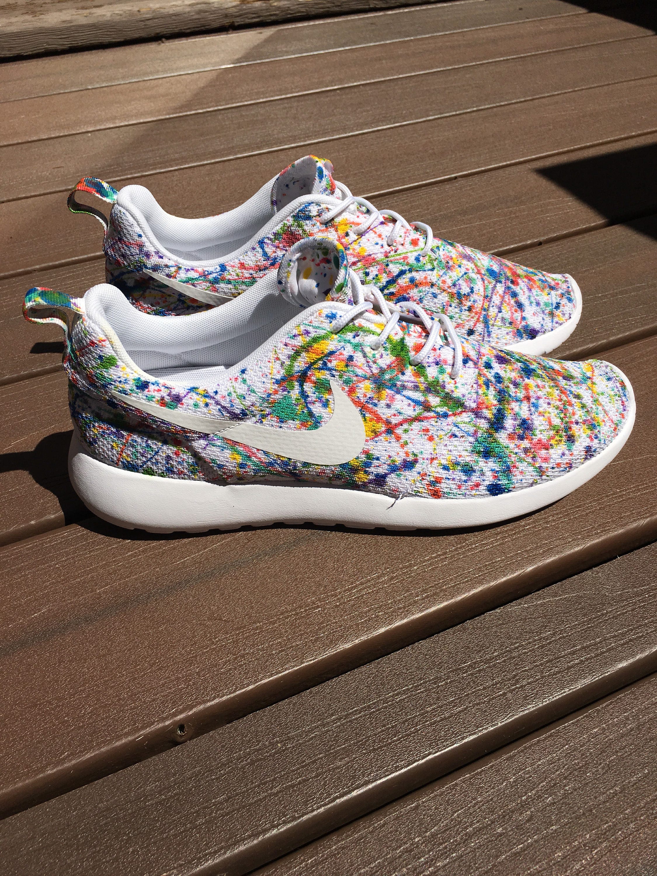 nike color splash shoes