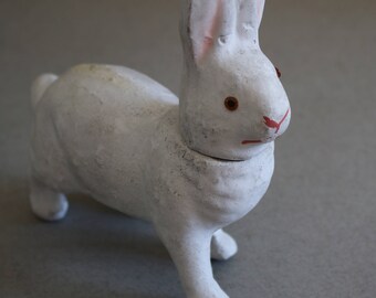 Antique Rabbit Candy Container